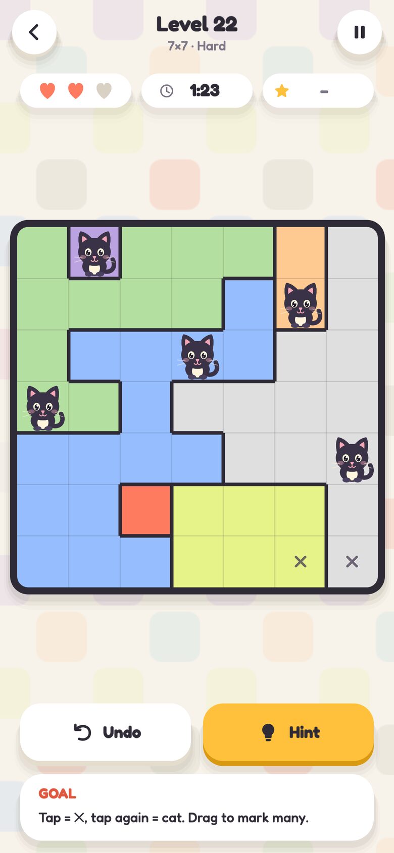 Purrimeter gameplay